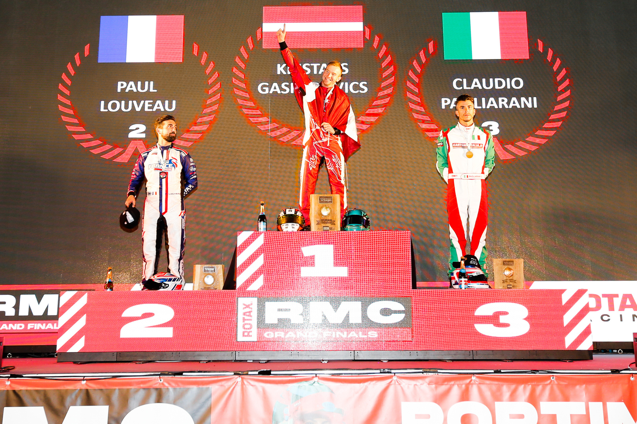 DD2 Masters Podium