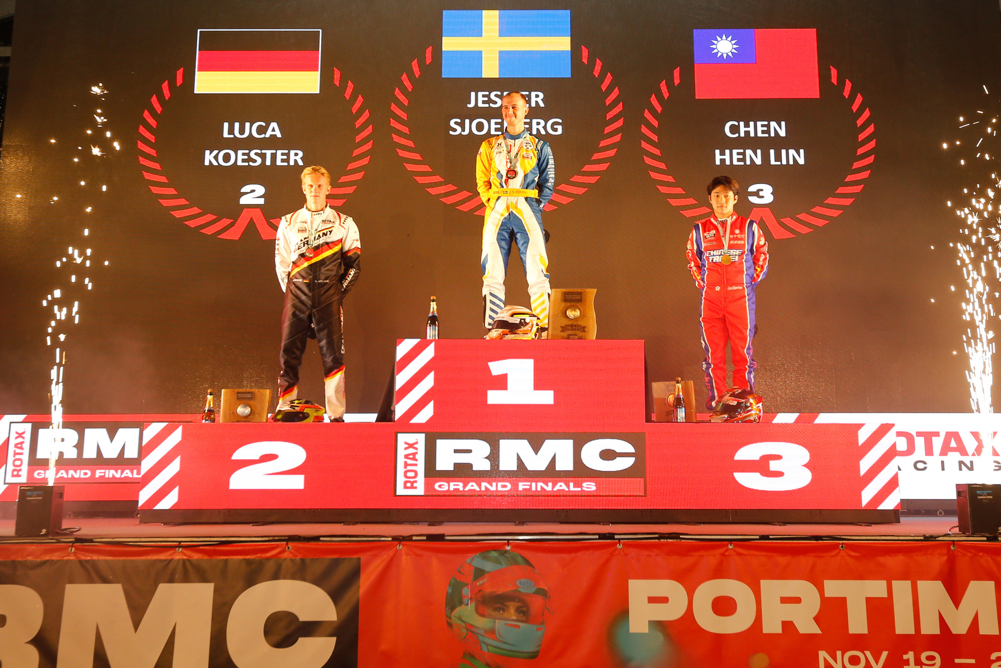 E20 Senior Podium