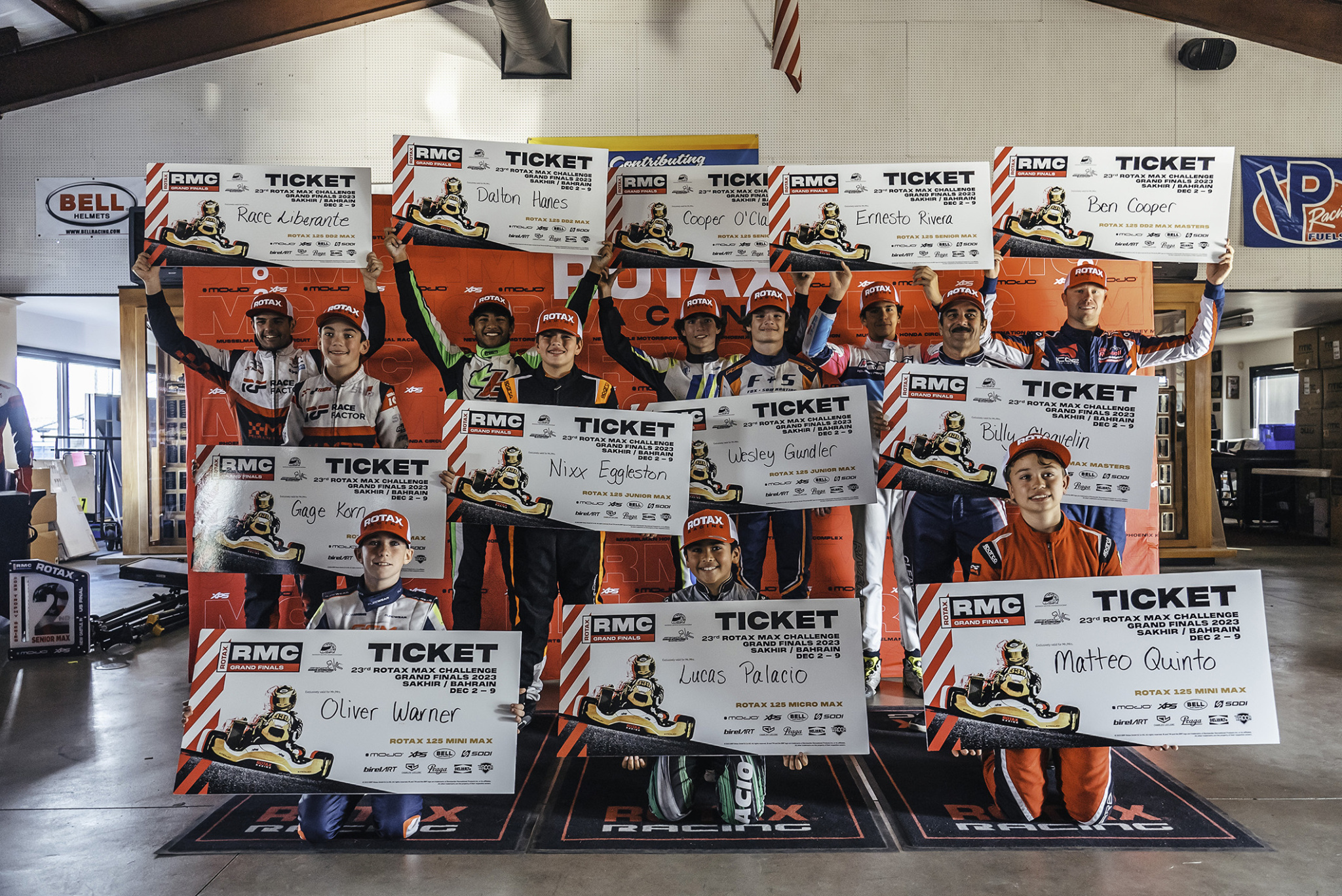 Rotax Racing US Trophy Finals 2023 Big Ticket winners