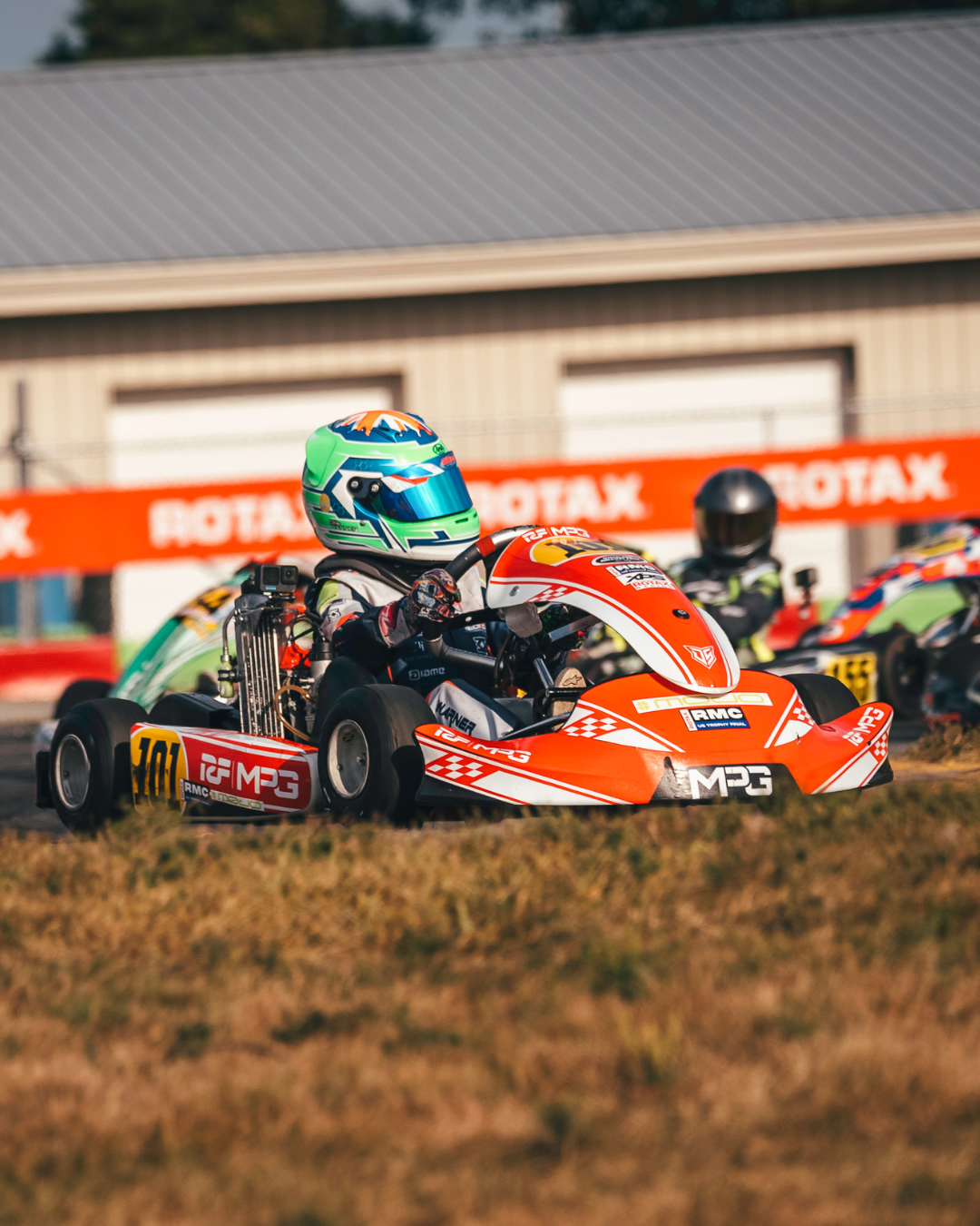 Rotax Racing US Trophy Finals 23 ollie warner 101 mini max 1